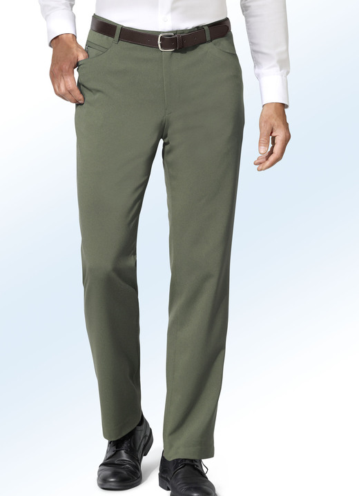 Hosen - «Klaus Modelle»-Hose in 5 Farben Hosen - «Klaus Modelle»-Hose in 5 Farben, in Größe 024 bis 064, in Farbe OLIV