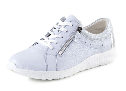 Waldläufer, bequeme Damen-Schnürschuhe, Weite K, mit herausnehmbarem Fussbett