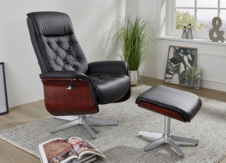 Relaxsessel mit Hocker