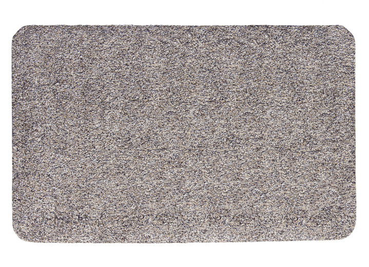 Fussmatten - Waschbare Schmutzfangmatte für innen und aussen, in Größe 101 (40x 60 cm) bis 120 (100x150 cm), in Farbe GRANIT Ansicht 1