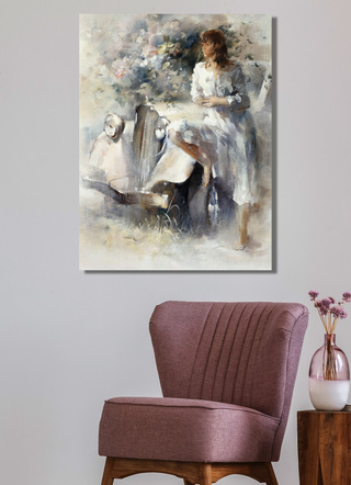 Leinwandbild des Künstlers Willem Haenraets