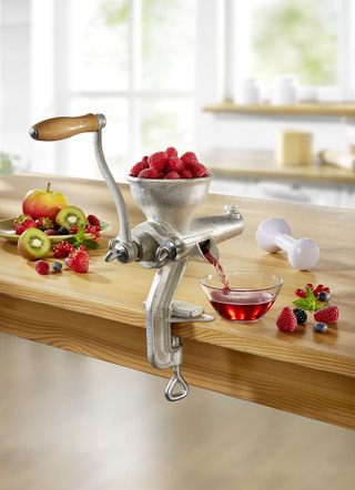 Frucht- und Beerenpresse aus Gusseisen