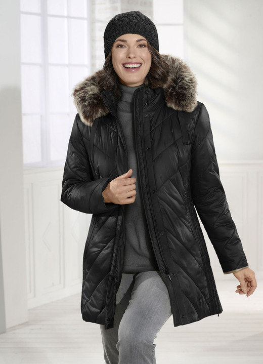 Jacken, Mäntel, Blazer - Jacke in 2 Farben Jacken, Mäntel, Blazer - Jacke in 2 Farben, in Größe 040 bis 060, in Farbe SCHWARZ