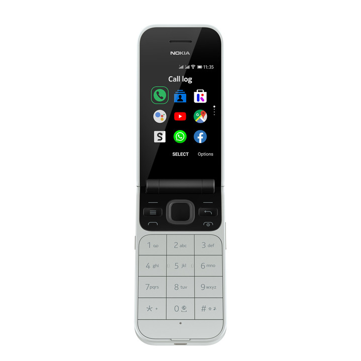 - Nokia 2720 Flip Grosstasten-Klapphandy, in Farbe GRAU Ansicht 1