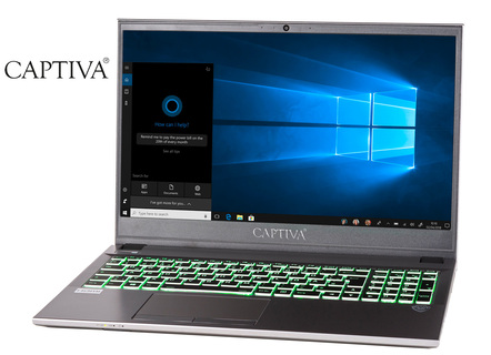 Captiva I66-729 Notebook mit 15,6’’ (39,62 cm) grossem Full-HD-Display