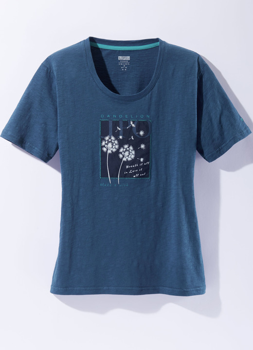 - Shirt von «LPO» in 3 Farben, in Größe 036 bis 050, in Farbe PETROL Ansicht 1