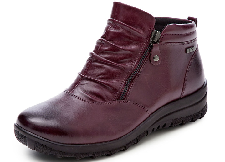 Stiefel & Stiefeletten - ELENA EDEN, gefütterte Damen-Boots, Winterschuhe, Weite H, mit Reissverschluss, in Größe 3 1/2 bis 8, in Farbe BORDEAUX Ansicht 1