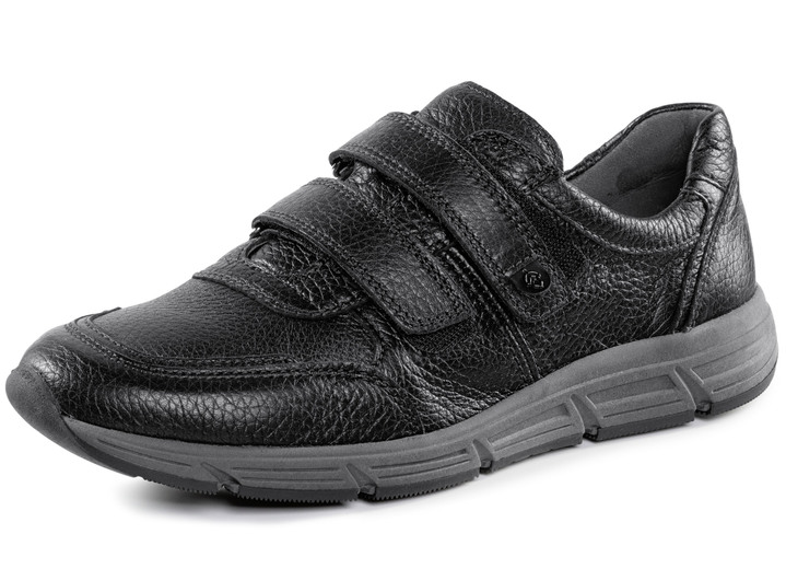 - Waldläufer Slipper aus Hirschleder, in Größe 10 bis 9 1/2, in Farbe SCHWARZ Ansicht 1