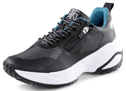 Waldläufer Sneaker mit praktischem Seitenreissverschluss