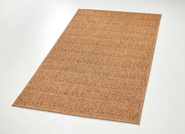 Modern - Moderne Brücken und Teppiche für innen und aussen, in Größe 109 (Brücke, 60x110 cm) bis 299 (Teppich, 300x400 cm), in Farbe COGNAC Ansicht 1