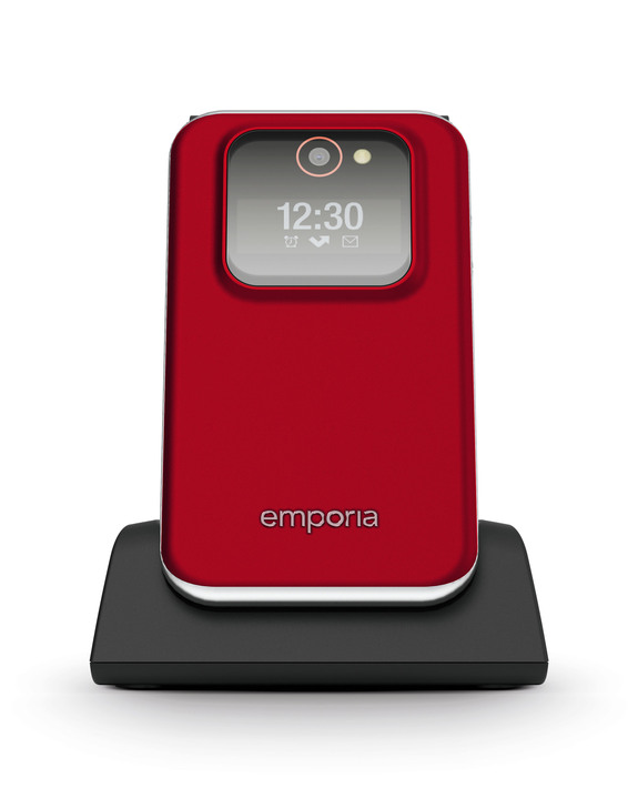 Smartphones & Telefone - Emporia Joy Klapphandy, in Farbe ROT Ansicht 1