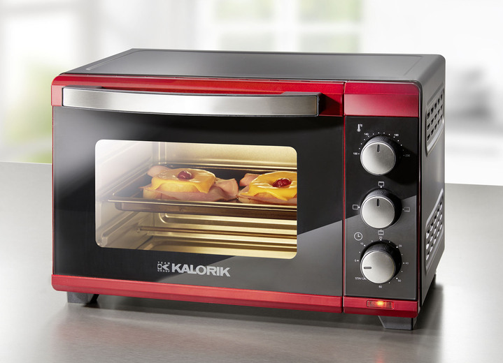 - Multi- und Pizzabackofen – kompakt, praktisch, gut, in Farbe ROT