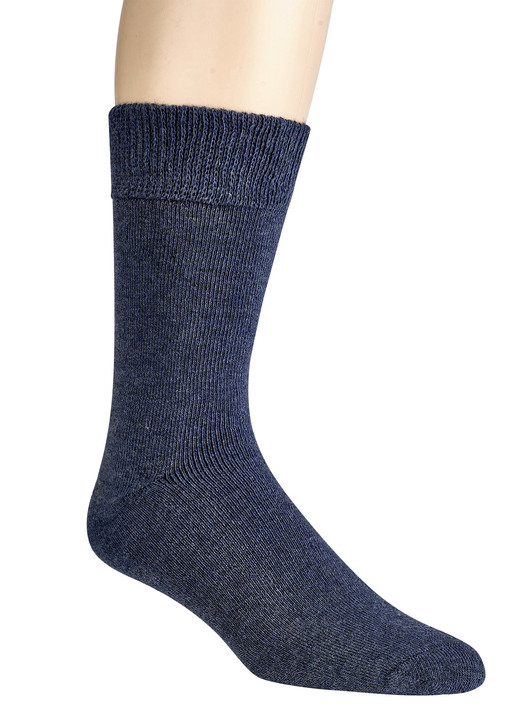 Strümpfe - Alpaka-Socken, 3er-Set, in Größe 001 bis 003, in Farbe MARINE Ansicht 1