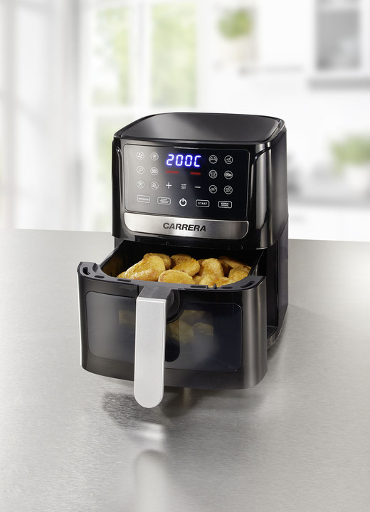 Kochen & Grillen - Digitale Heissluft-Fritteuse, in Farbe SCHWARZ Ansicht 1