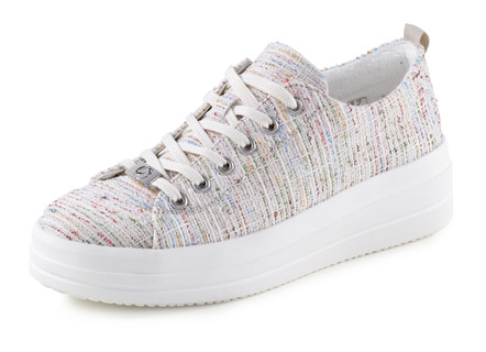 Sneaker in Weiss-Multicolor