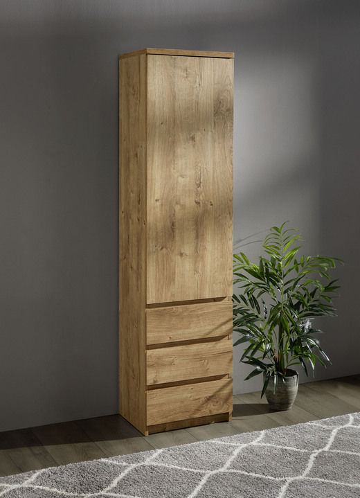Regale & Schränke - Schrank in modernem Design, in Farbe EICHE Ansicht 1