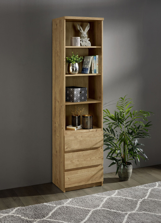 Regale & Schränke - Regal in modernem Design, in Farbe EICHE Ansicht 1