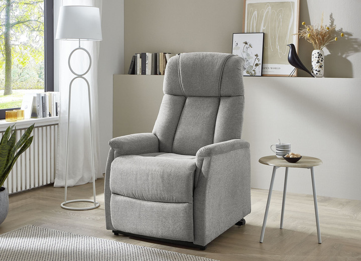 TV- & Relaxsessel - Erstklassiker TV-Sessel mit Motor und Aufstehhilfe, in Farbe GRAU Ansicht 1