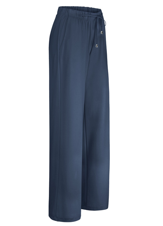 Klaus Modelle - Angesagte Hose in modischer Weite, in Größe 018 bis 052, in Farbe MARINE Ansicht 1