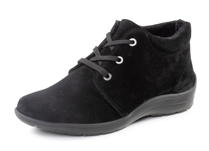 Stiefel & Stiefeletten - ELENA EDEN, bequeme Damen-Boots, Weite H, mit herausnehmbarem Fussbett, in Größe 036 bis 042, in Farbe SCHWARZ Ansicht 1