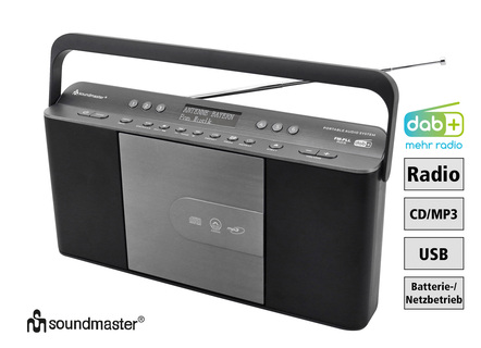 Soundmaster CD-Kofferradio RCD1870SW