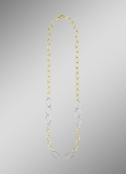 Halsketten & Armbänder - Stilvolle Eleganz: Halskette in Bicolor, in Farbe  Ansicht 1