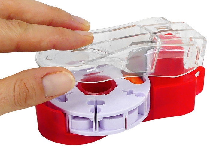 Sonstiges - Wellys® Tablettenteiler Multi-Grössen, in Farbe ROT-WEISS Ansicht 1