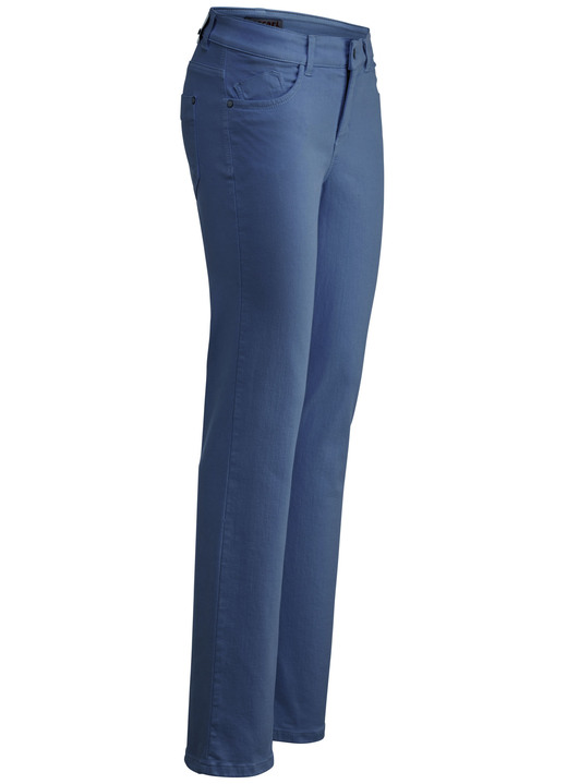 Hosen - Magic-Jeans in 5-Pocket-Form, in Größe 017 bis 050, in Farbe JEANSBLAU Ansicht 1