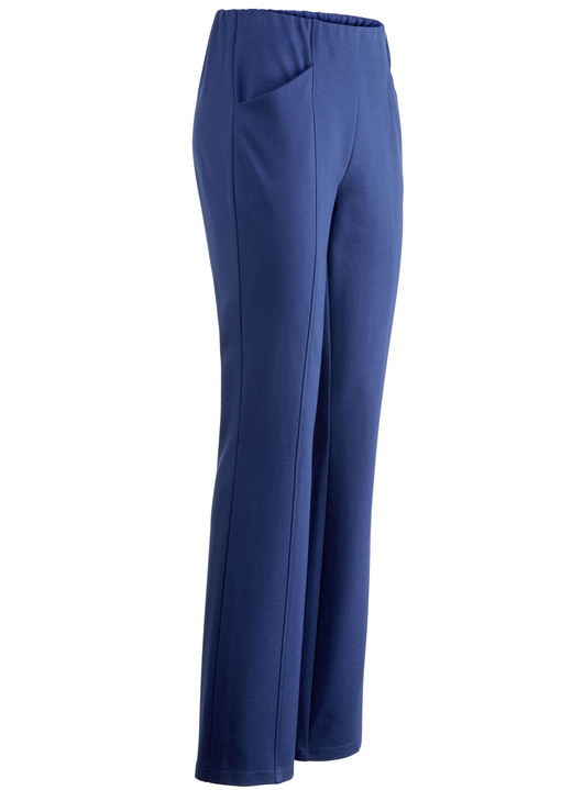 Hosen - Jerseyhose mit ausgestellter Fußweite, in Größe 018 bis 054, in Farbe ROYALBLAU Ansicht 1