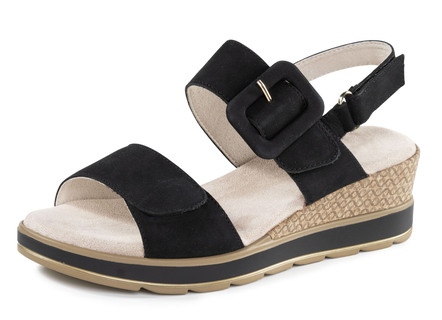 ELENA EDEN Sandalette aus feinem Nubukleder