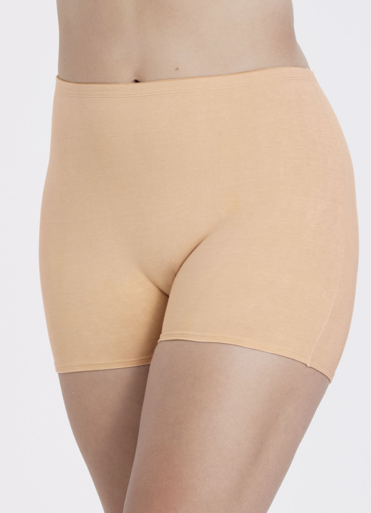 - Zweierpack Pants von Miss Mary mit BIO-Baumwolle, in Größe 1 (38/40) bis 4 (50/52), in Farbe BEIGE Ansicht 1