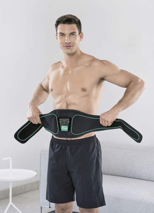 Massage - EMS-Trainingsgürtel von «ANTELOPE» by Beurer , in Farbe SCHWARZ, in Ausführung corefit I Ansicht 1