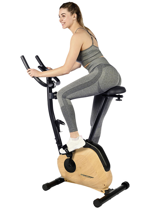 Fitness - «Christopeit» Heimtrainer HT 2.2, in Farbe SCHWARZ-NATUR Ansicht 1