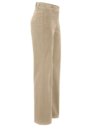 Cordhose mit weitem Beinverlauf