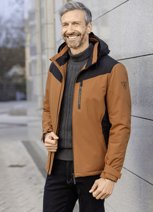 Sakkos & Jacken - Funktionsjacke von «Redpoint» Sakkos & Jacken - Funktionsjacke von «Redpoint», in Größe 3XL (58) bis XXL (56), in Farbe ROSTBRAUN-SCHWARZ