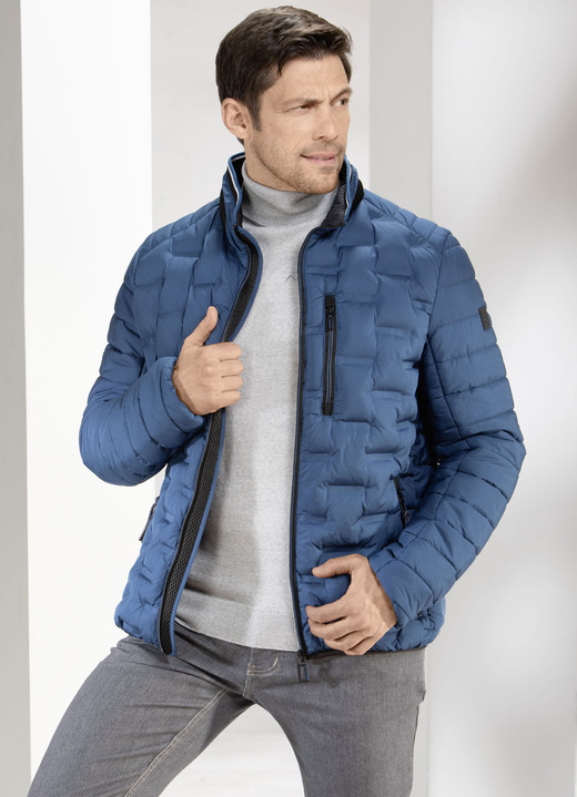 Sakkos & Jacken - Blouson von «Redpoint», in Größe 3XL (58) bis XXL (56), in Farbe AZURBLAU Ansicht 1