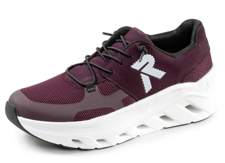 Rieker, sportive Damen-Sneaker, Weite G, mit herausnehmbarem Fussbett