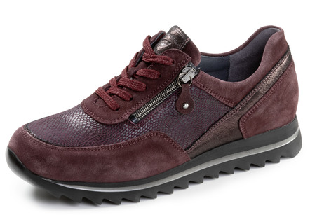 Waldläufer, bequeme Damen-Sneaker, Weite H, mit herausnehmbarem Fussbett