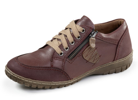 ELENA EDEN, bequeme Damen-Schnürschuhe, Weite G, mit herausnehmbarem Fussbett