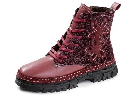 Gemini, modische Damen-Stiefeletten, Winterschuhe, Weite G, mit herausnehmbarem Fussbett