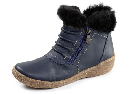 ELENA EDEN, gefütterte Damen-Boots, Winterschuhe, Weite G, mit herausnehmbarem Fussbett