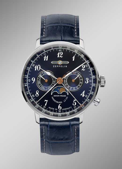Zeppelin - Zeppelin Quartz-Partneruhren, in Farbe , in Ausführung Herrenuhr Ansicht 1