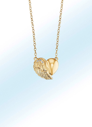 Halskette «Herzflügel»