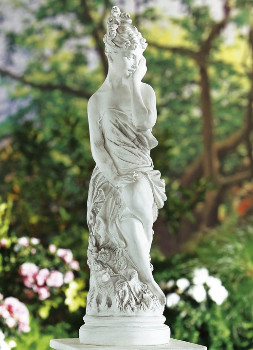 Gartendekoration - Figur «Grazia», in Farbe WEISS