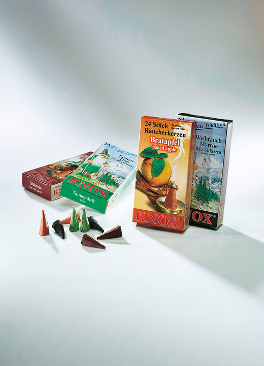 - Räucherkerzen-Set, 96-teilig, in Farbe GRÜN-SCHW-BRAUN Ansicht 1