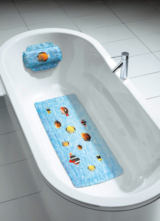 Sicherheits-Einlagen mit Fisch-Motiven
