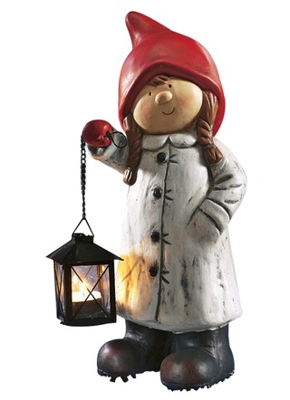 Winterkinder mit Laterne