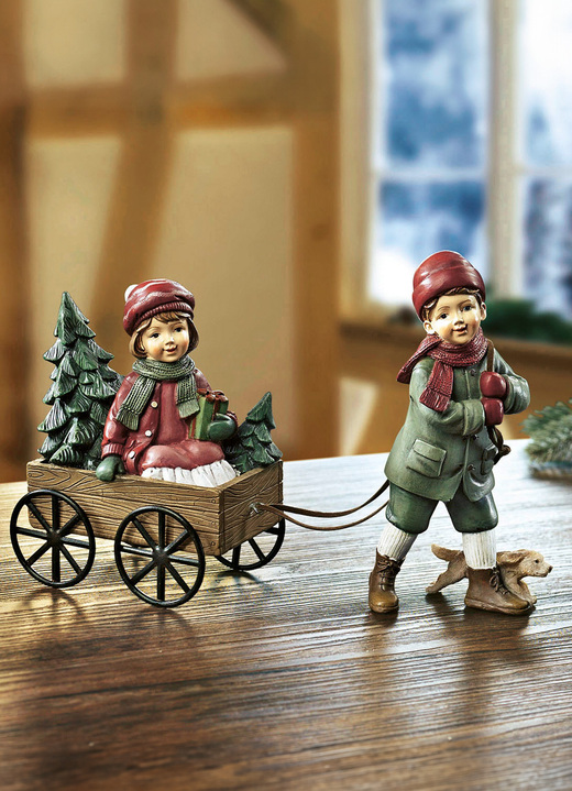 - Winterkinder, 2er-Set, in Farbe GRÜN-ROT
