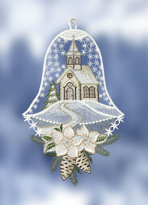 - Fensterbild «Kirche», in Farbe KIRCHE
