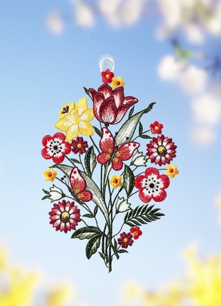 Fensterbild «Blumen»
